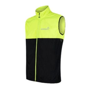 Pánská vesta Sensor Neon černá/reflex žlutá 18100040 XL